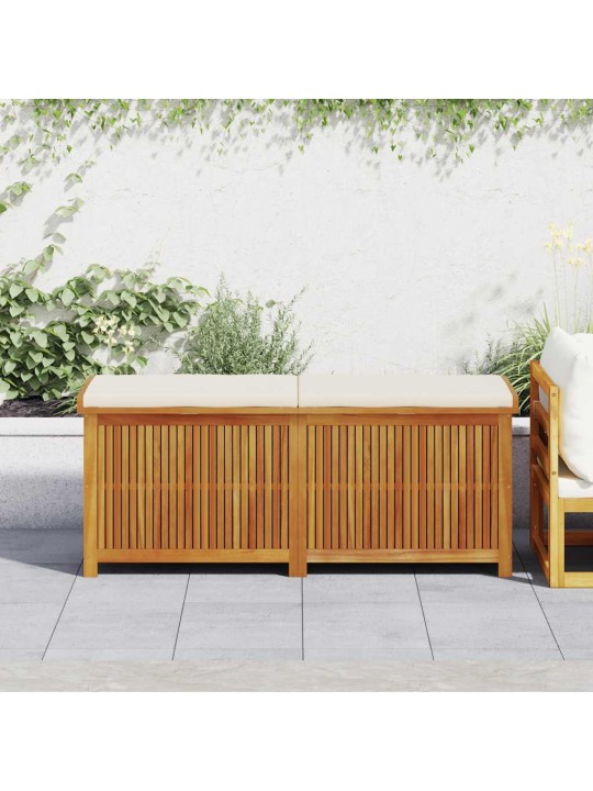 Venkovní box na polštáře 150x50x60,5 cm masivní dřevo akácie