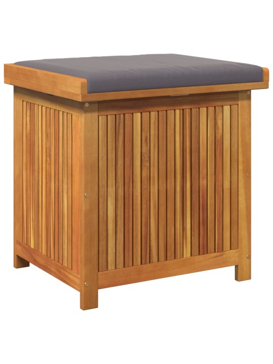 Venkovní box na polštáře 60x50x61 cm masivní dřevo akácie