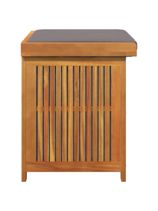 Venkovní box na polštáře 60x50x61 cm masivní dřevo akácie