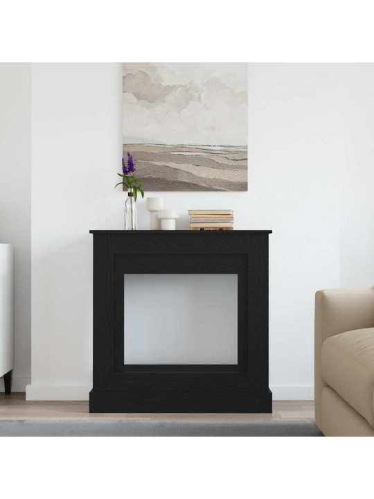 Krbová obestavba černý dub 90x30x90 cm kompozitní dřevo