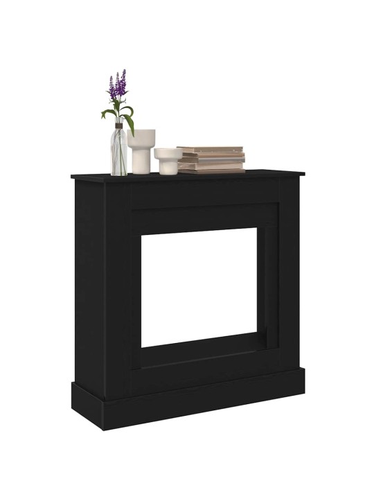 Krbová obestavba černý dub 90x30x90 cm kompozitní dřevo
