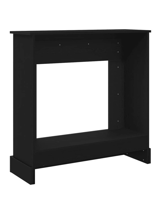 Krbová obestavba černý dub 90x30x90 cm kompozitní dřevo