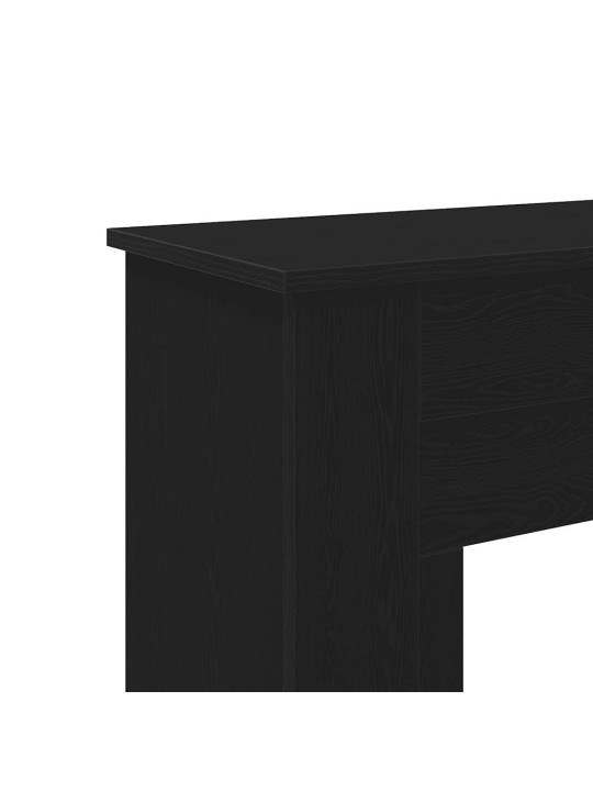 Krbová obestavba černý dub 90x30x90 cm kompozitní dřevo