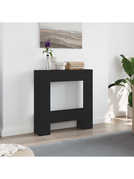 Krbová obestavba černý dub 81x18x82 cm kompozitní dřevo