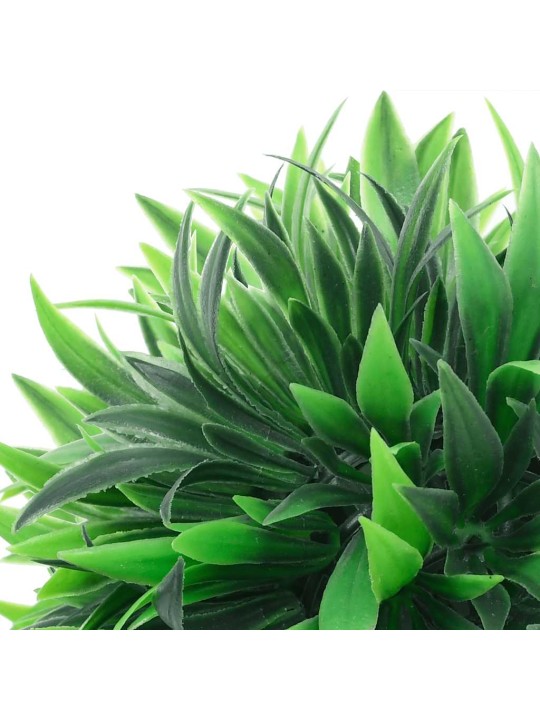 Umělé buxus koule s led světly 2 ks zelené 30 cm