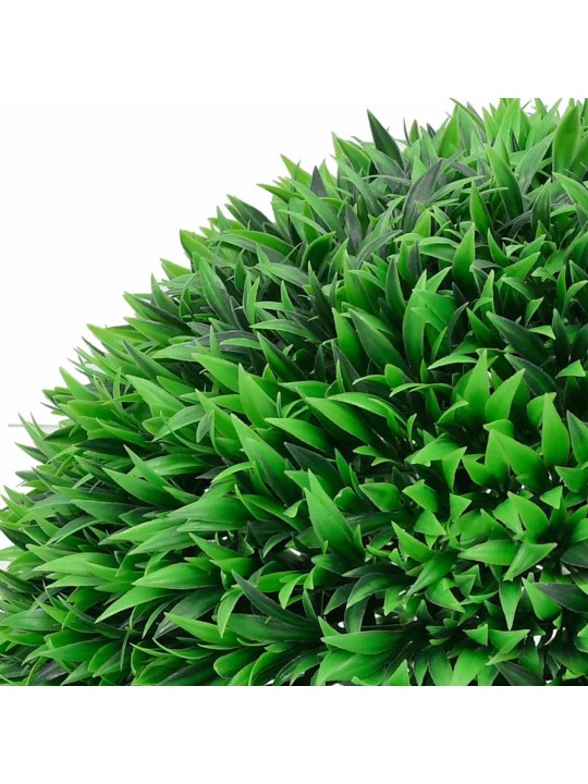 Umělé buxus koule s led světly 2 ks zelené 55 cm