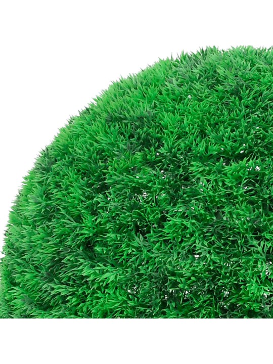 Umělé buxus koule s led světly 2 ks zelené 52 cm