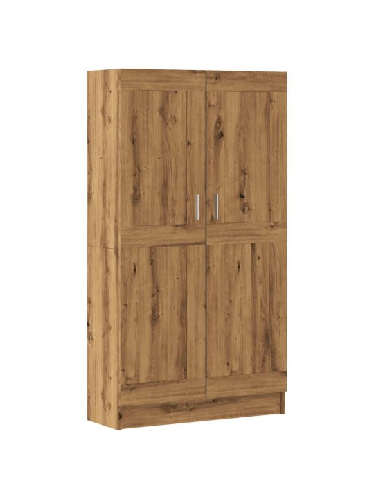 Knihovna dub artisan 82,5 x 30,5 x 150 cm kompozitní dřevo