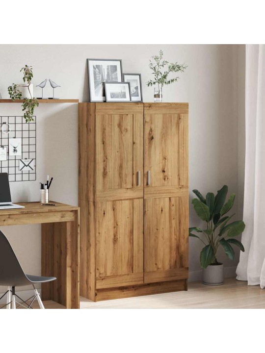 Knihovna dub artisan 82,5 x 30,5 x 150 cm kompozitní dřevo