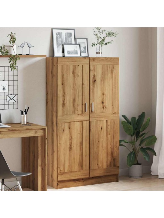 Knihovna dub artisan 82,5 x 30,5 x 150 cm kompozitní dřevo