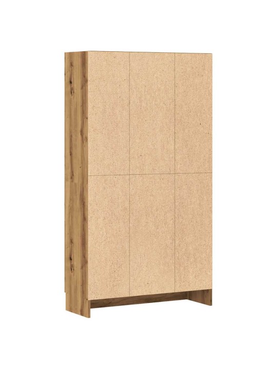 Knihovna dub artisan 82,5 x 30,5 x 150 cm kompozitní dřevo
