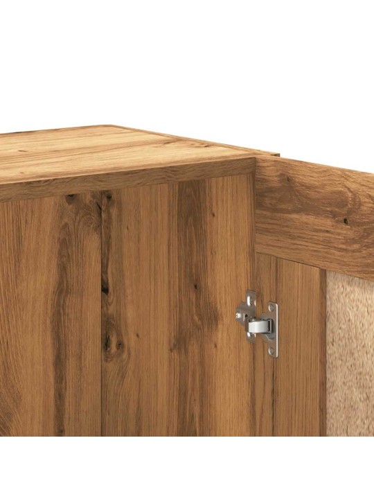 Knihovna dub artisan 82,5 x 30,5 x 150 cm kompozitní dřevo