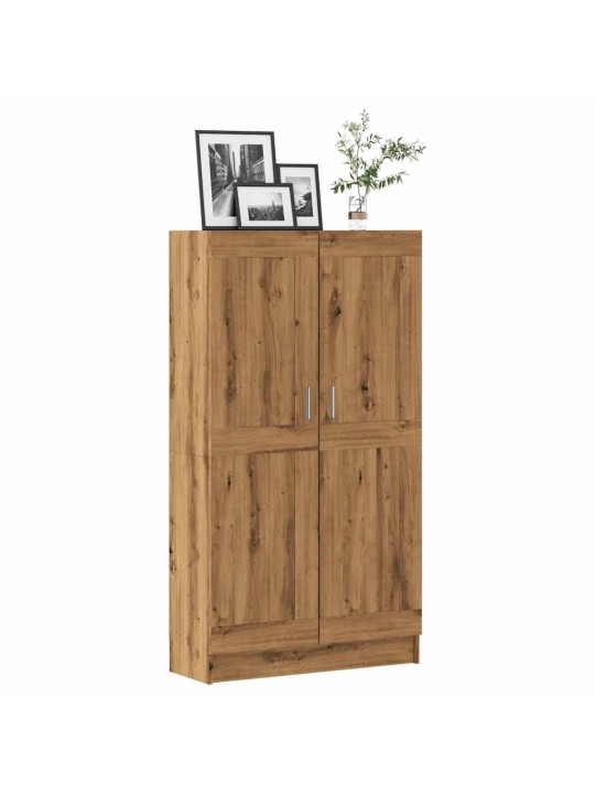Knihovna dub artisan 82,5 x 30,5 x 150 cm kompozitní dřevo