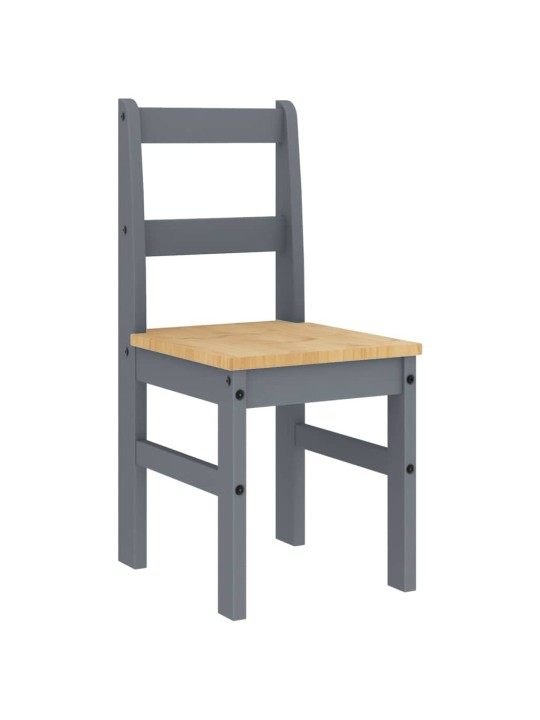 Jídelní set ze 4 kusů "panama" grey borovicový masiv
