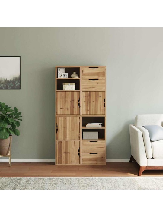 Boční skříňky 4 ks "odda" 40x24x79 cm borovicový masiv