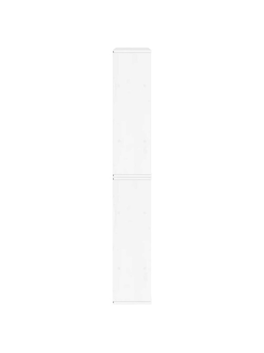 Boční skříňky 4 ks "odda" bílá 40x24x79 cm borovicový masiv