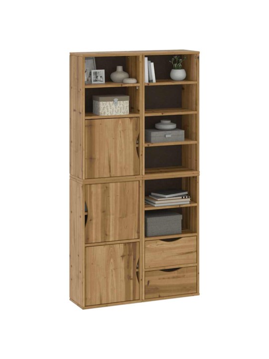 Boční skříňky 4 ks "odda" 40x24x79 cm borovicový masiv