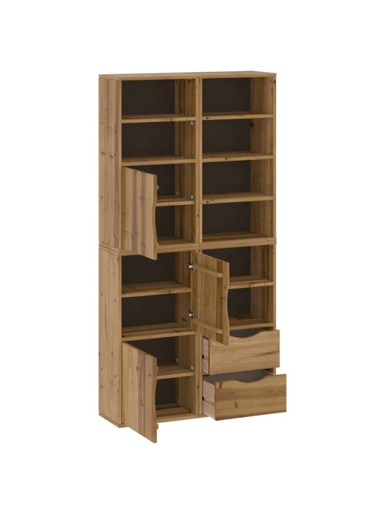 Boční skříňky 4 ks "odda" 40x24x79 cm borovicový masiv