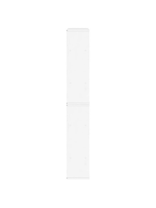 Boční skříňky 5 ks "odda" bílá 40x24x79 cm borovicový masiv
