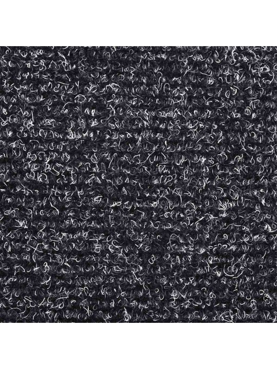 Samolepicí podložky na schody 20 ks tmavě šedá 65x21x4 cm
