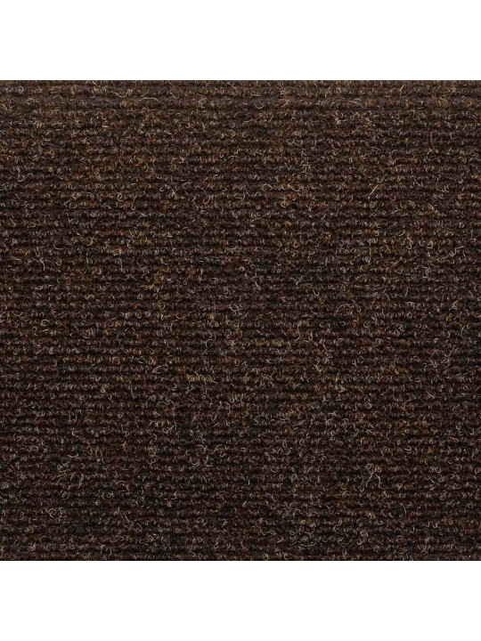 Samolepicí rohože na schody 20 ks hnědé 65x21x4 cm