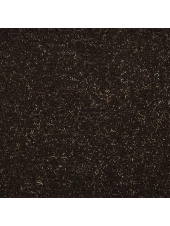 Samolepicí rohože na schody 30 ks tmavě hnědá 65x21x4 cm