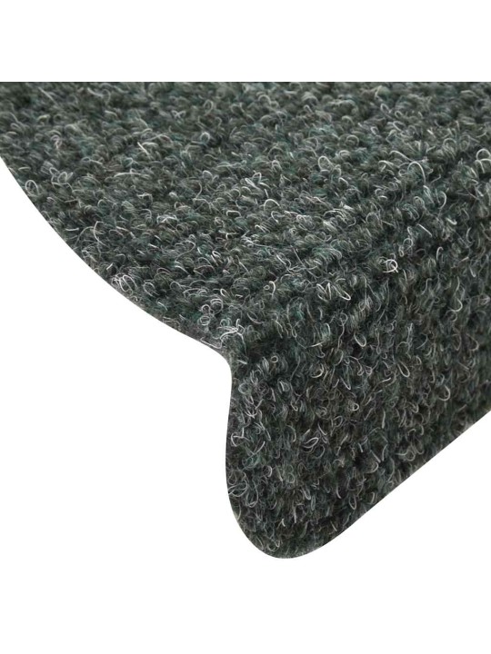 Samolepicí podložky na schody 30 ks zelená 56x17x3 cm