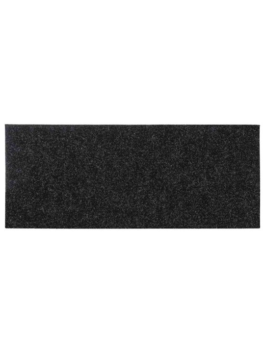 Samolepicí rohože na schody 30 ks černé 60x25 cm obdélníkové