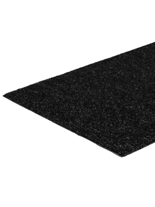Samolepicí rohože na schody 30 ks černé 60x25 cm obdélníkové