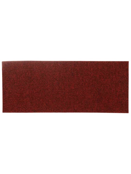 Samolepicí rohože na schody 30 ks červená 60x25 cm obdélníkové