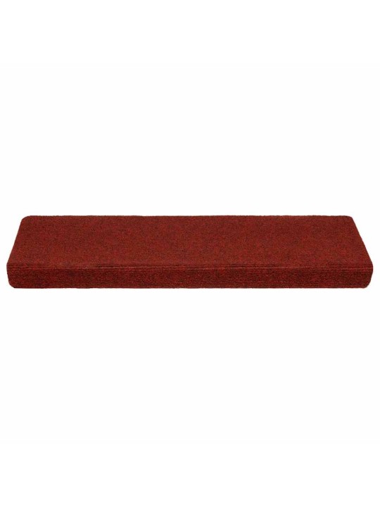 Samolepicí podložky na schody 20 ks bordeaux red 65x21x4 cm