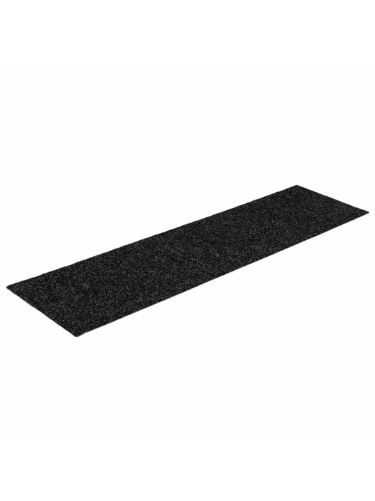 Samolepicí rohože na schody 30 ks černé 76x20 cm obdélníkové