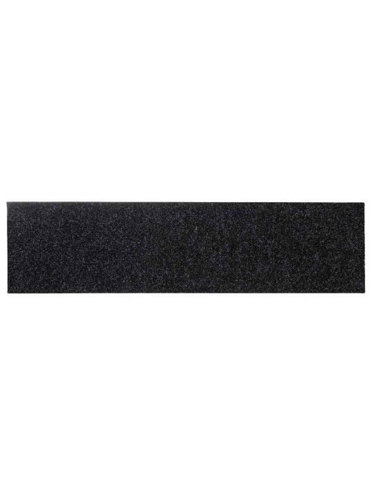 Samolepicí rohože na schody 30 ks černé 76x20 cm obdélníkové