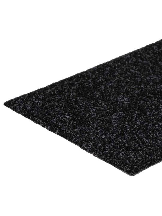 Samolepicí rohože na schody 30 ks černé 76x20 cm obdélníkové