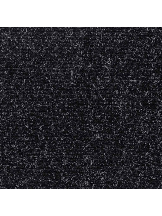 Samolepicí rohože na schody 30 ks černé 76x20 cm obdélníkové