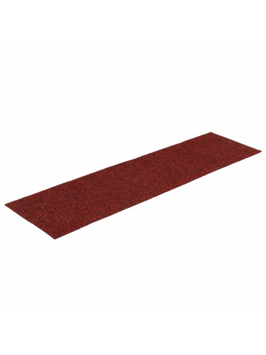 Samolepicí rohože na schody 30 ks červené 76x20 cm obdélníkové