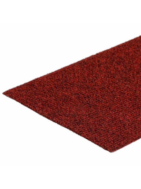 Samolepicí rohože na schody 30 ks červené 76x20 cm obdélníkové