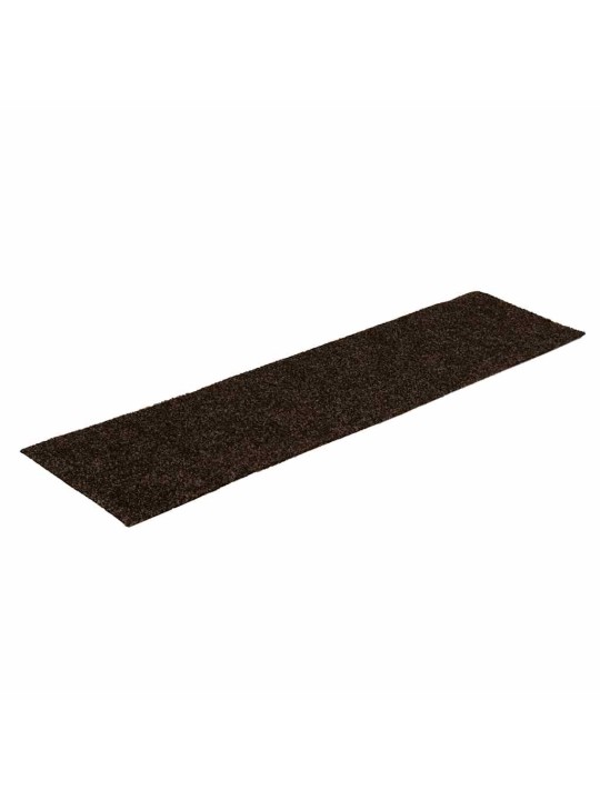 Samolepicí rohože na schody 30 ks hnědá 76x20 cm obdélníkové