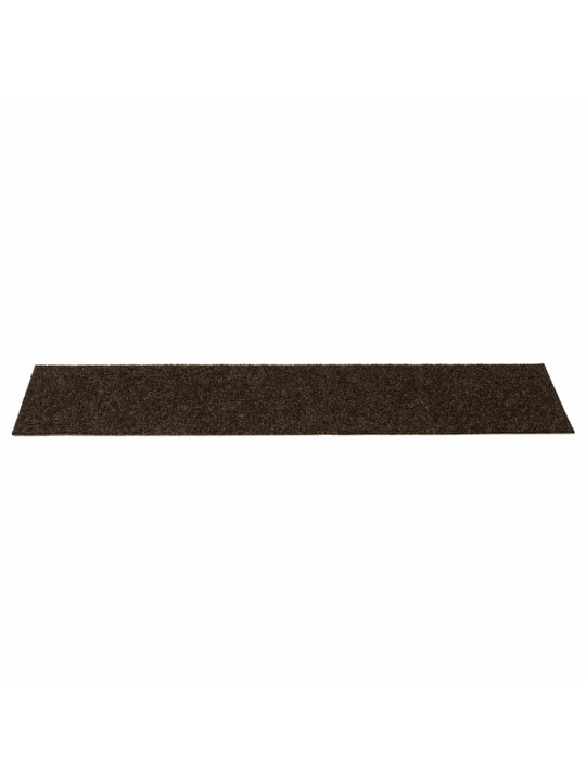 Samolepicí rohože na schody 30 ks hnědá 76x20 cm obdélníkové