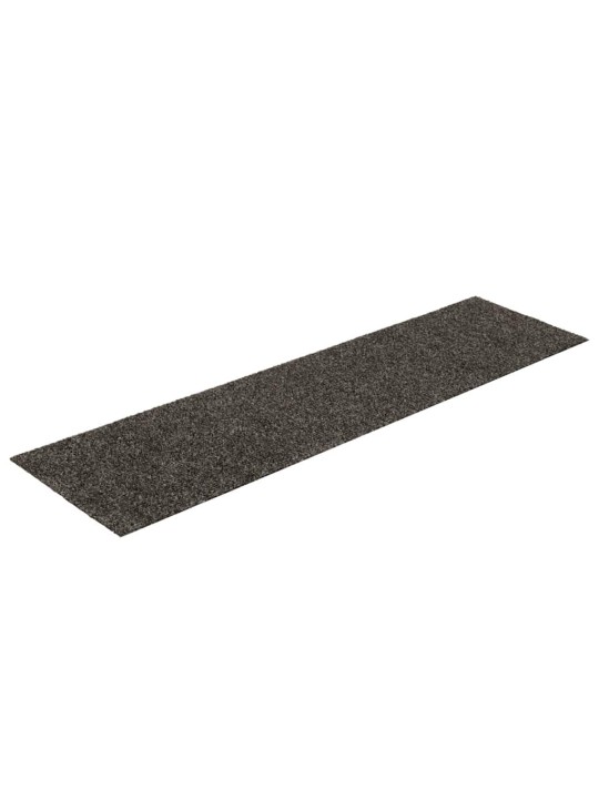 Samolepicí rohože na schody 30 ks antracit 76x20 cm obdélníkové