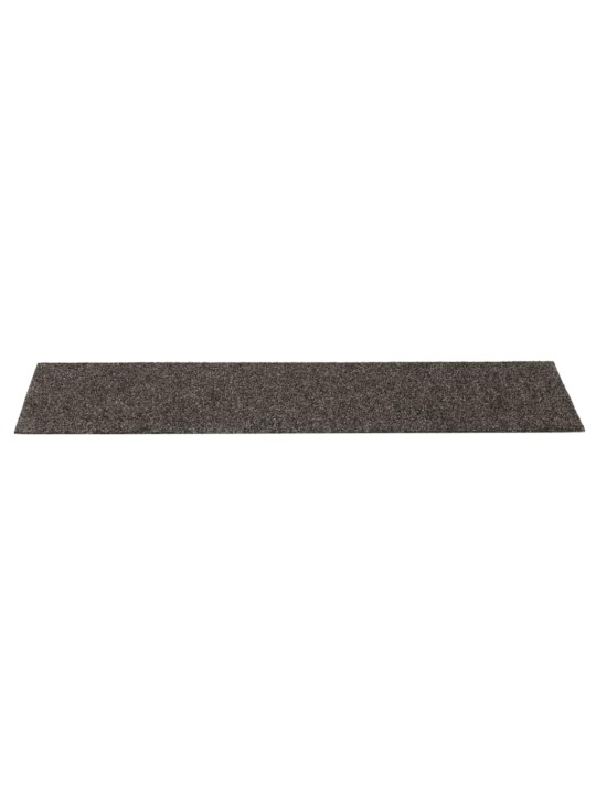 Samolepicí rohože na schody 30 ks antracit 76x20 cm obdélníkové