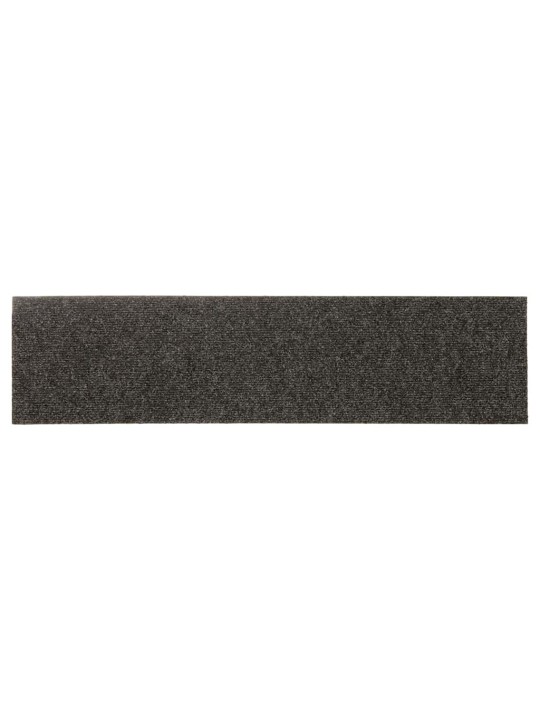 Samolepicí rohože na schody 30 ks antracit 76x20 cm obdélníkové