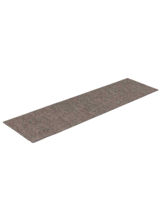 Samolepicí rohože na schody 30 ks krémové 76x20 cm obdélníkové