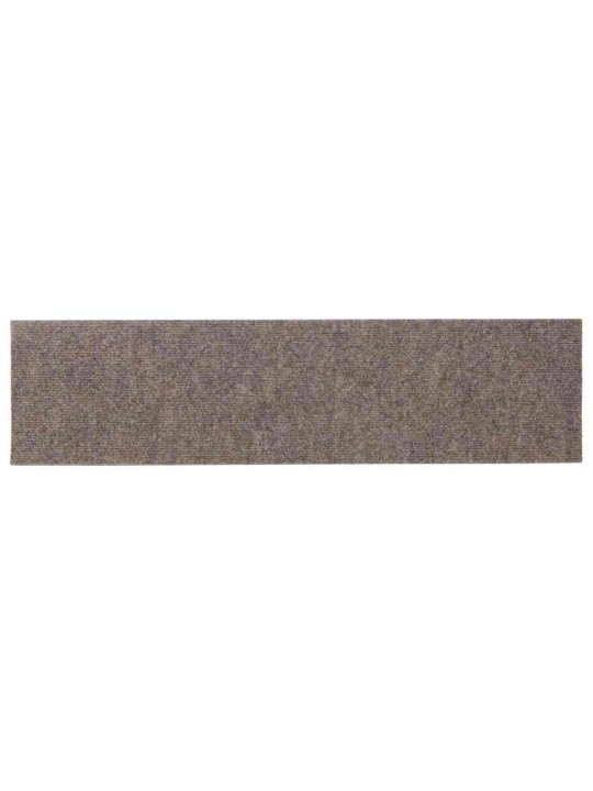 Samolepicí rohože na schody 30 ks krémové 76x20 cm obdélníkové