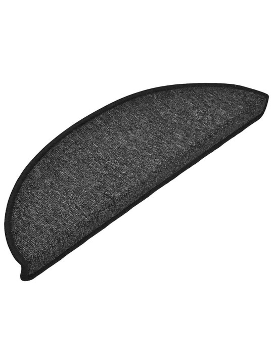Rohože na schody 30 ks antracit 56x17x3 cm