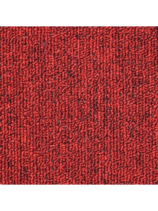 Rohože na schody 30 ks bordeaux red 56x17x3 cm