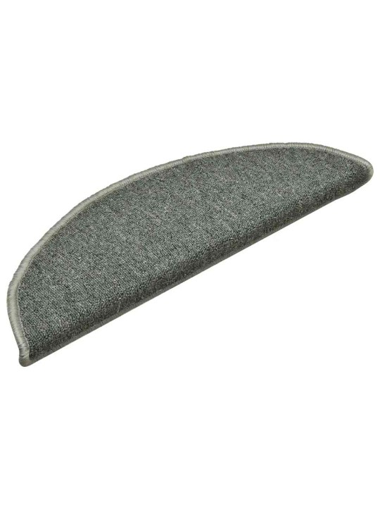 Rohože na schody 30 ks tmavě zelené 56x17x3 cm