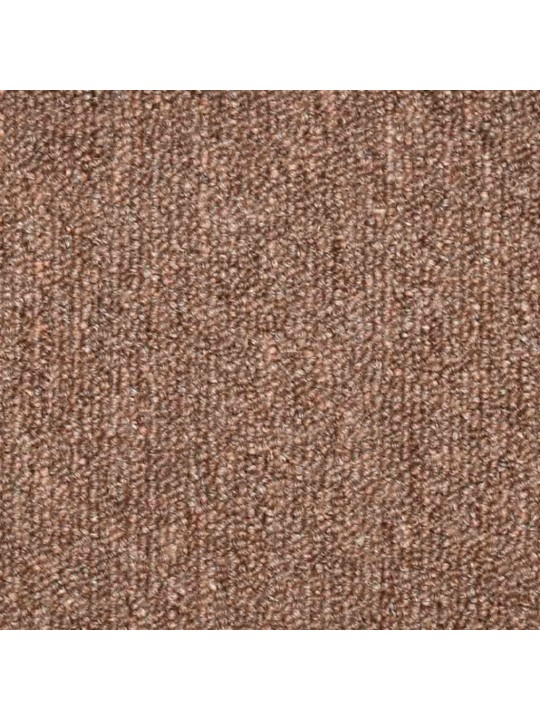 Rohože na schody 30 ks hnědé 56x17x3 cm