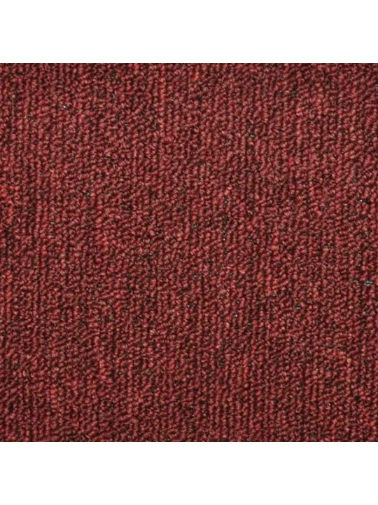 Rohože na schody 30 ks červená 56x17x3 cm