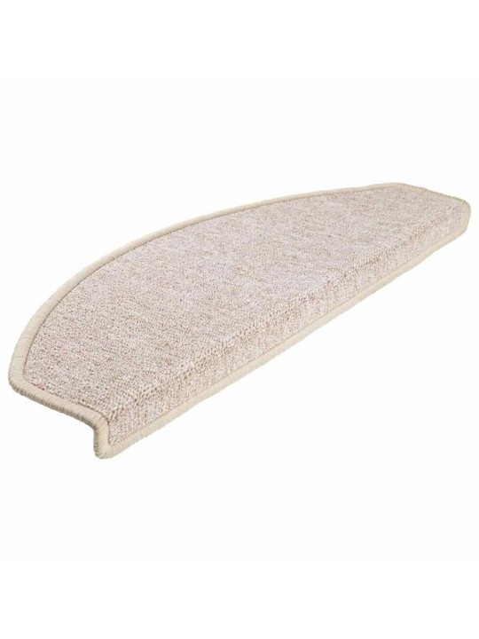 Rohože na schody 30 ks taupe 65x24x4 cm